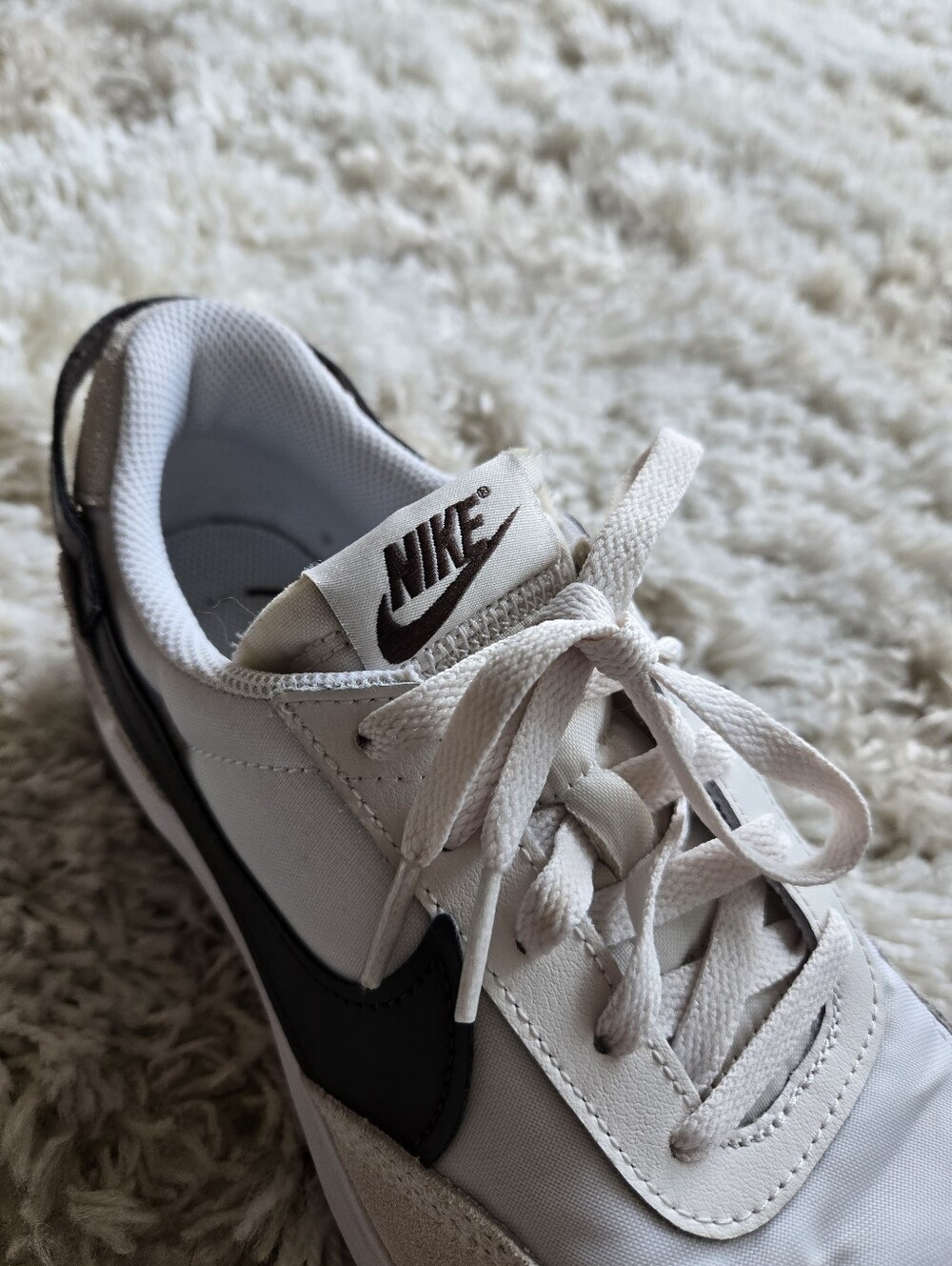 Nike Women's Waffle Debut Brown And Cream - Picture 5 of 7